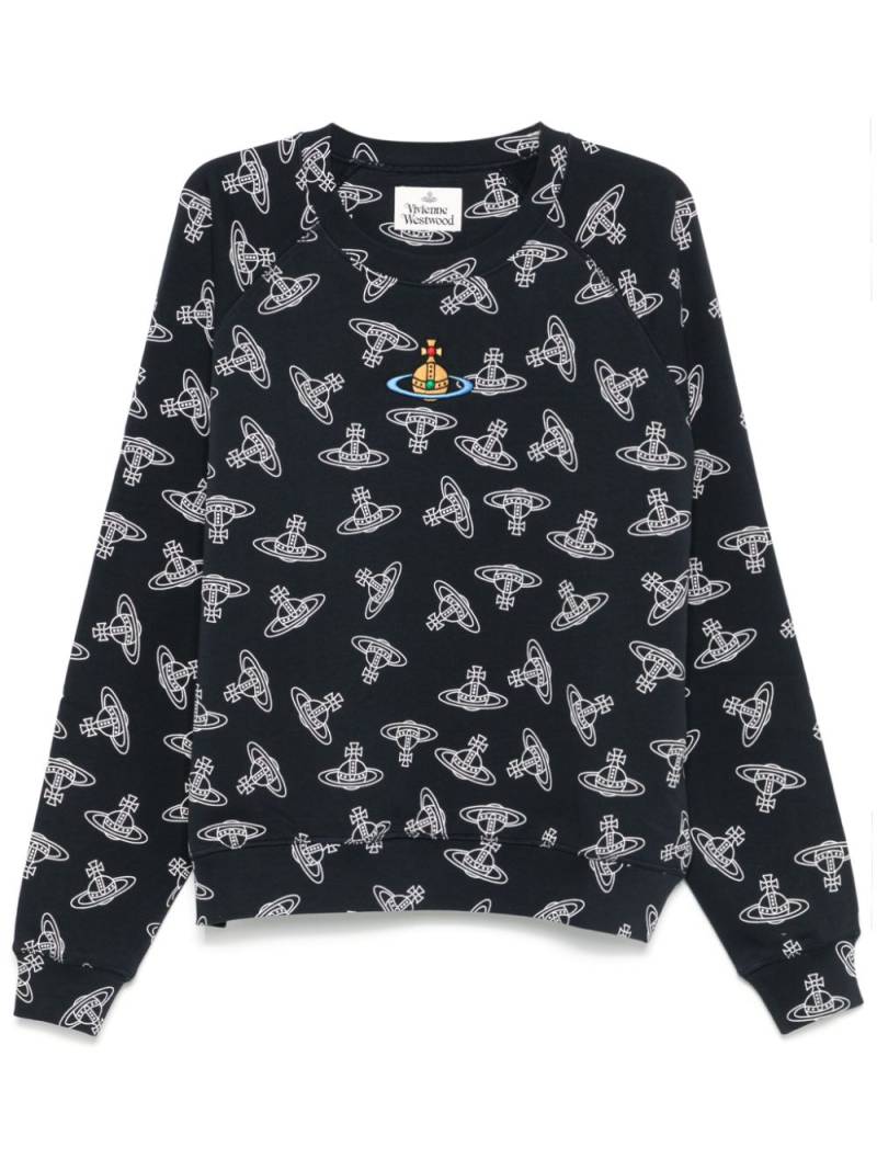 Vivienne Westwood raglan sweatshirt - Blue von Vivienne Westwood