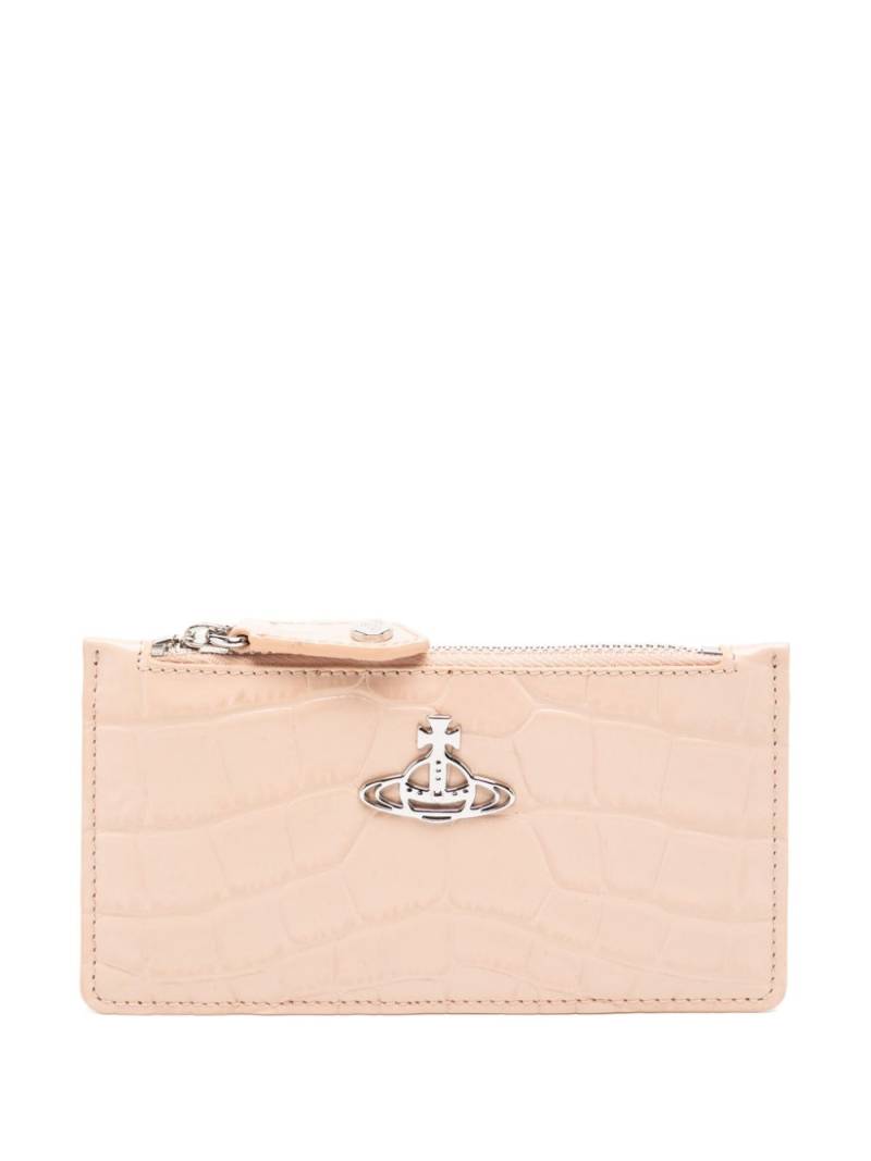 Vivienne Westwood slim long card holder - Neutrals von Vivienne Westwood