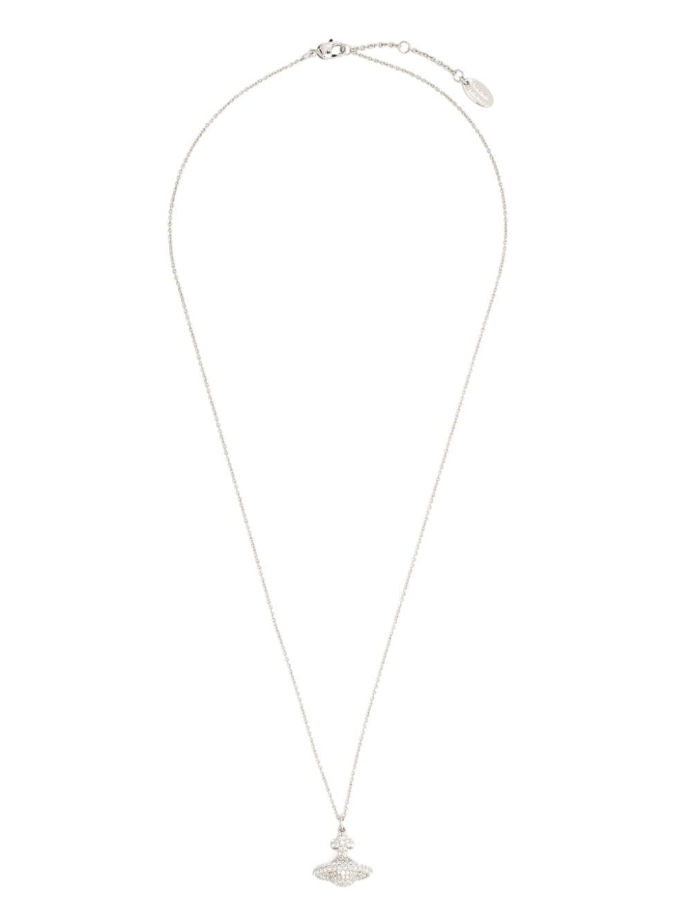 Vivienne Westwood small Grace Orb-pendant necklace - Silver von Vivienne Westwood