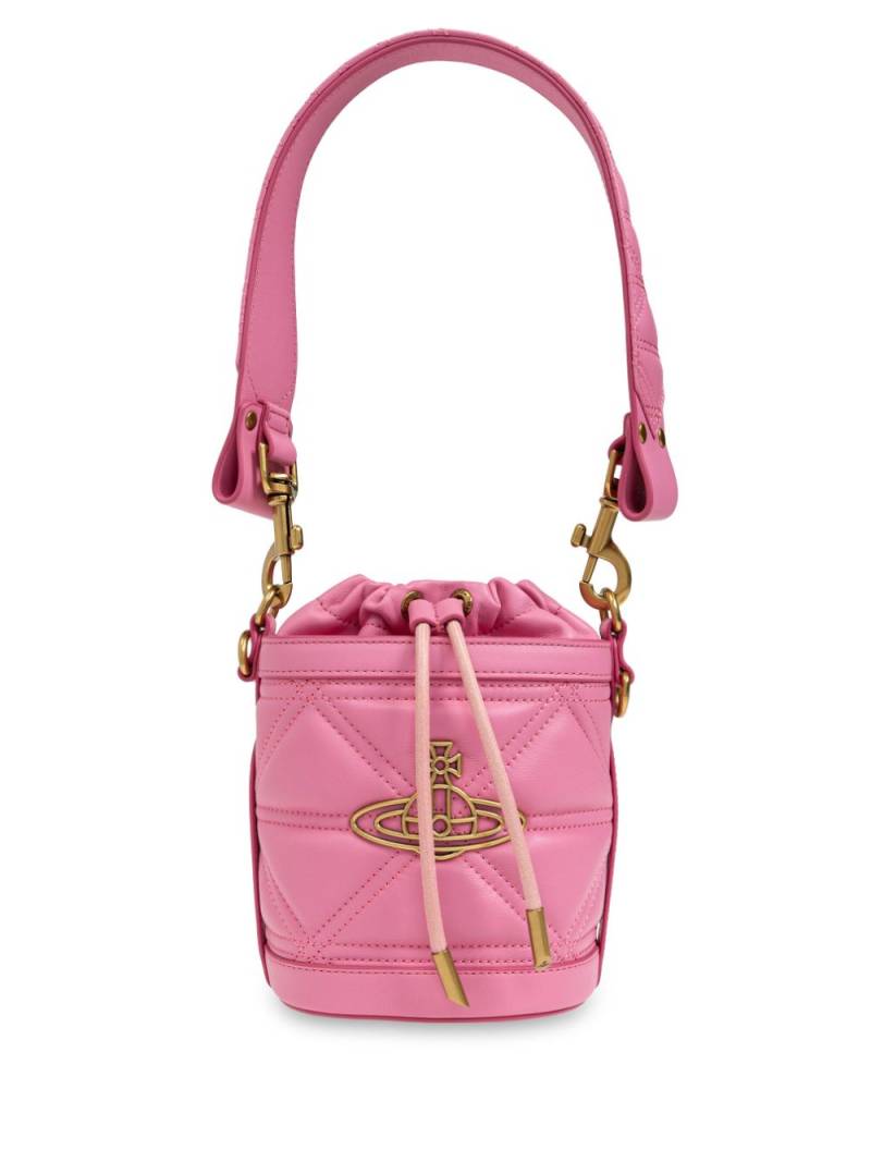 Vivienne Westwood small Kitty shoulder bag - Pink von Vivienne Westwood