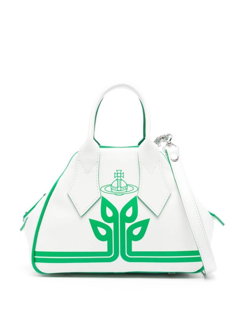 Vivienne Westwood small Yasmine tote bag - White von Vivienne Westwood