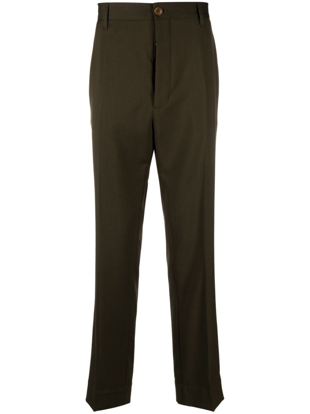 Vivienne Westwood straight-leg tailored trousers - Green von Vivienne Westwood