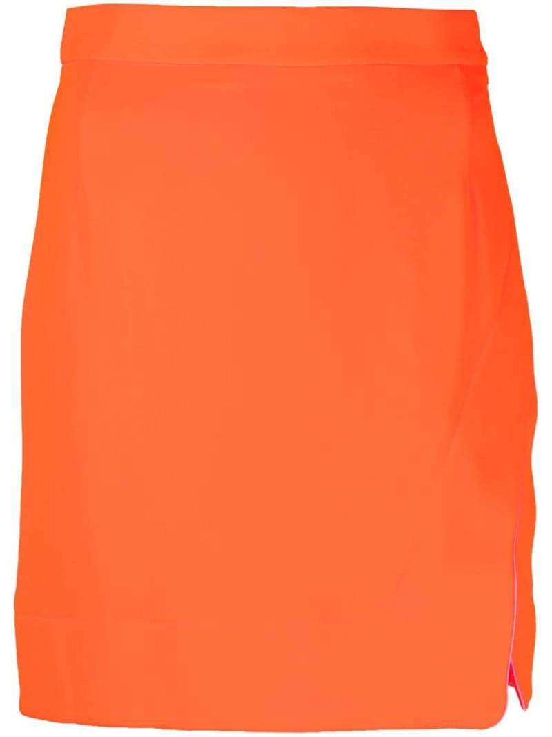 Vivienne Westwood wrap thigh skirt - Orange von Vivienne Westwood