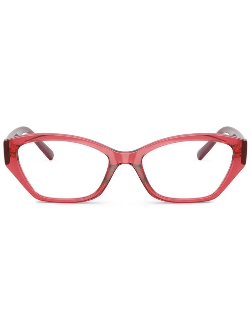 Vogue Eyewear geometric-frame glasses - Red von Vogue Eyewear