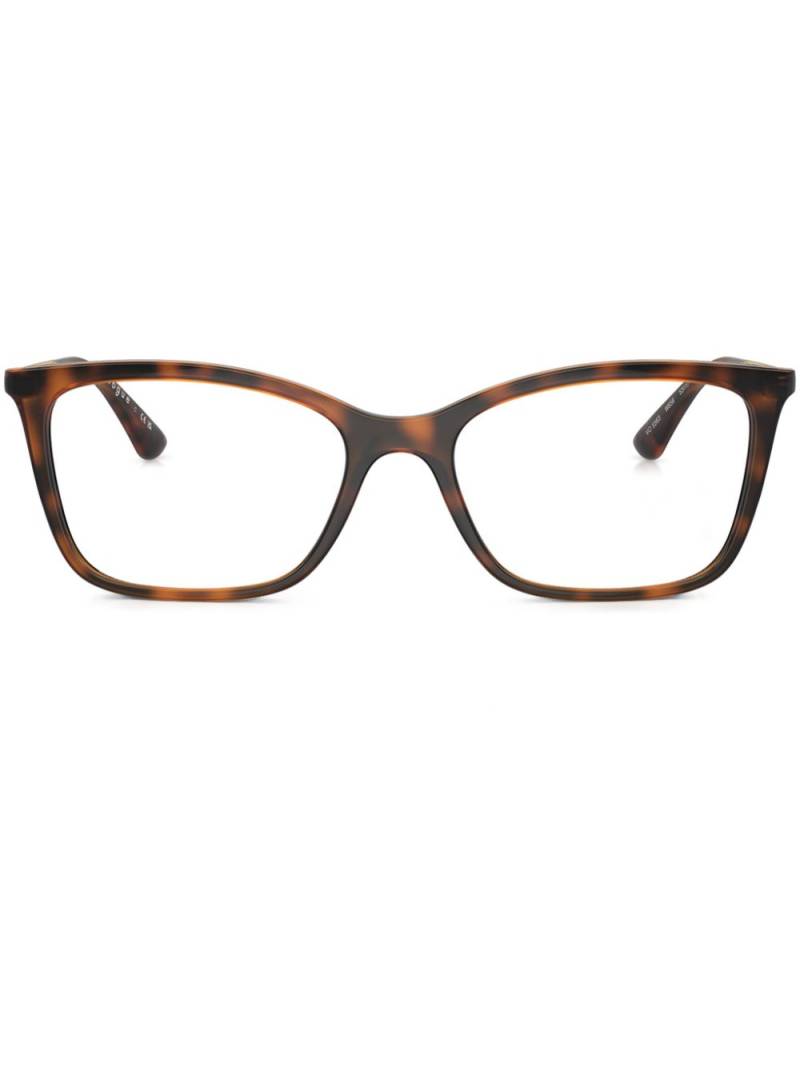 Vogue Eyewear tortoiseshell-effect glasses - Brown von Vogue Eyewear