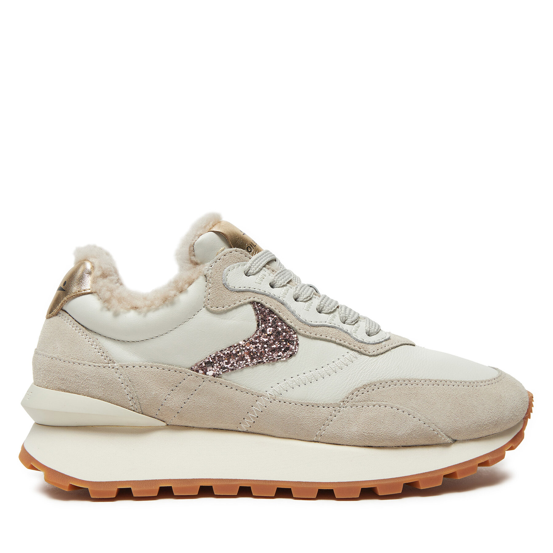Sneakers Voile Blanche Qwark Hype Fur Woman 0012017945.02.2B91 Beige Sneakers Voile Blanche Qwark Hype Fur Woman 0012017945.02.2B91 Beige von Voile blanche