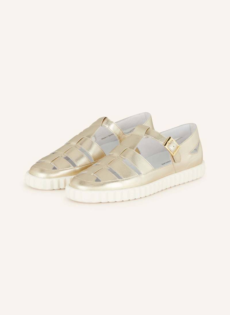 Voile Blanche Sandalen Spidy gold von Voile blanche