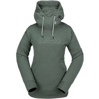 VOLCOM Damen Snowboardsweater RIDING Hydro Hoodie dunkelgrün | M von Volcom