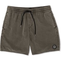 VOLCOM Herren Badeshort Center 17 Trunk hellbraun | L von Volcom