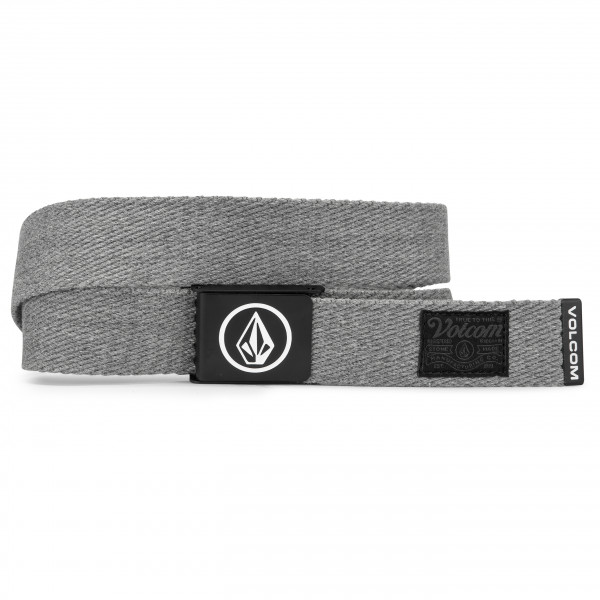 Volcom - Circle Web Belt - Gürtel Gr One Size grau von Volcom