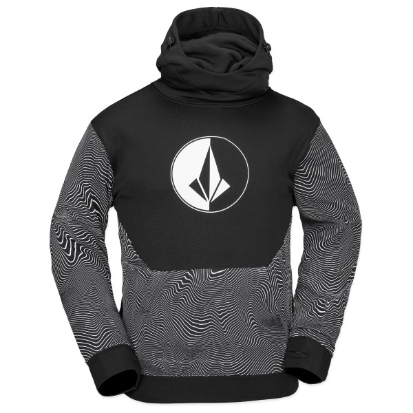 Volcom - Hydro Riding Hoodie - Fleecepullover Gr L schwarz/grau von Volcom