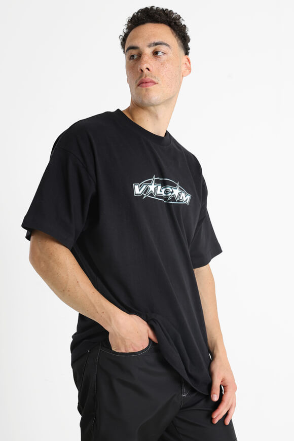 Volcom Ovstone T-Shirt | Black | Herren  | L von Volcom