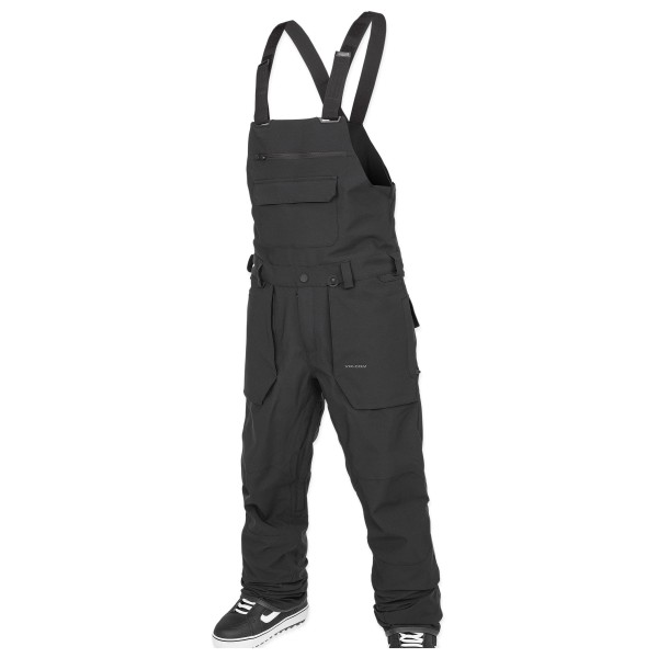 Volcom - Roan Bib Overall - Skihose Gr L grau/schwarz von Volcom