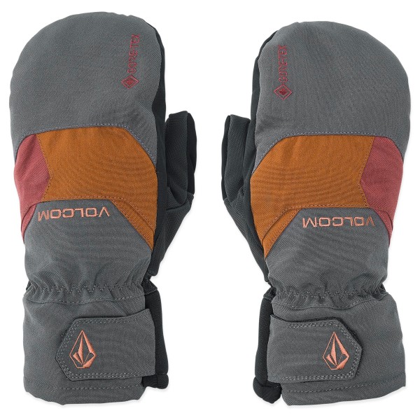 Volcom - Stay Dry GORE-TEX Mittens - Handschuhe Gr L;M;S;XL grau;schwarz von Volcom