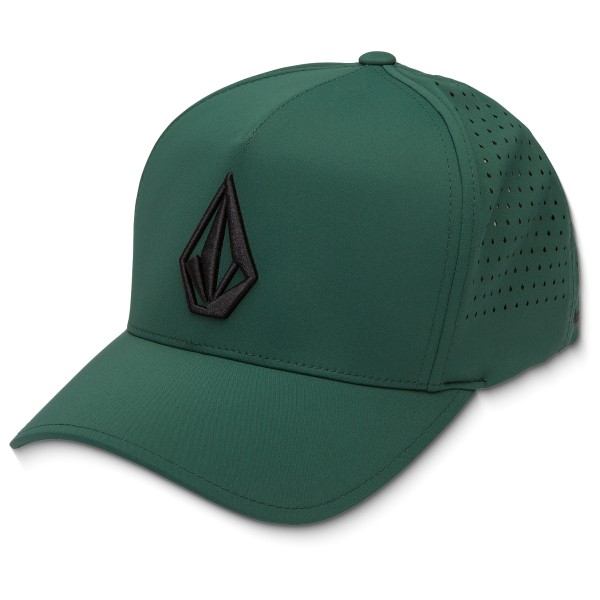 Volcom - Stone Vented Adjustable Hat - Cap Gr One Size grün;schwarz von Volcom