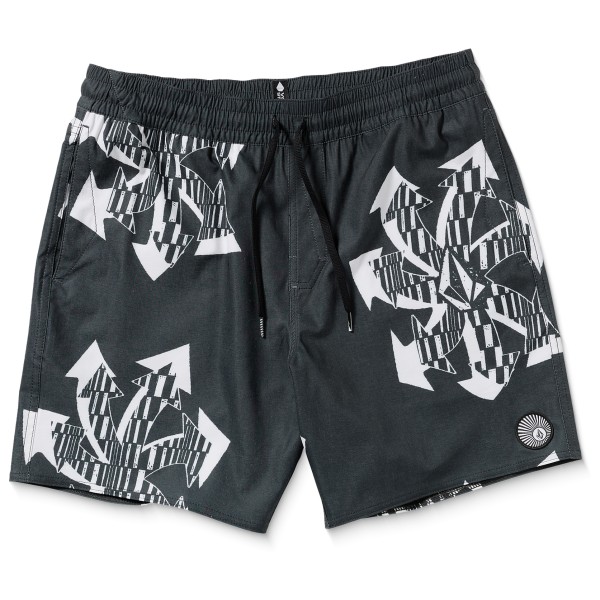 Volcom - Unite Stoney Trunk 17'' - Boardshorts Gr L grau/schwarz von Volcom