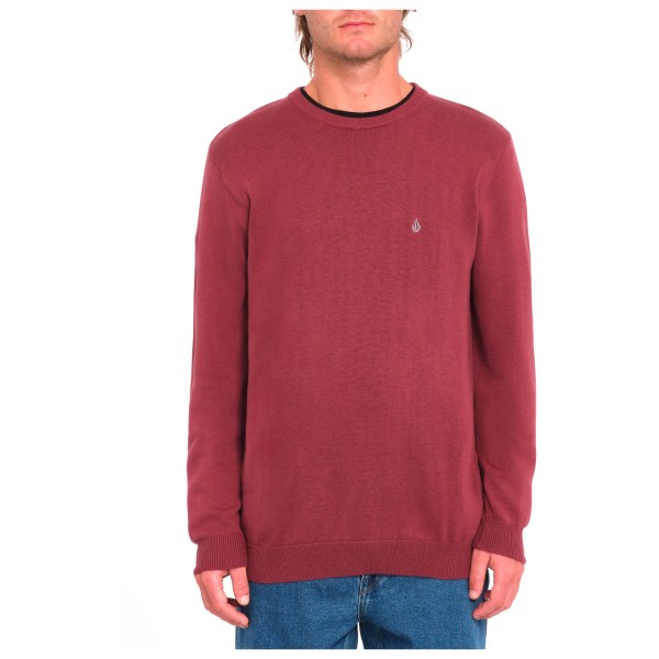 Volcom - Uperstand Sweater - Pullover Gr L rot/rosa von Volcom