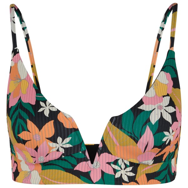 Volcom - Women's Had Me At Aloha Crop - Bikini-Top Gr L;S;XL bunt von Volcom