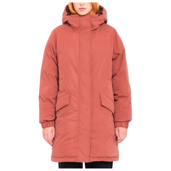 Volcom - Women's Sleepi Puff Up Parka - Mantel Gr L rot von Volcom