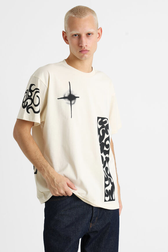 Volcom Zephyr 1 T-Shirt | Dirty White | Herren  | L von Volcom