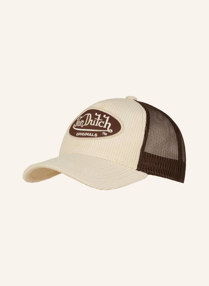 Von Dutch Cord-Cap Trucker Boston beige von Von Dutch