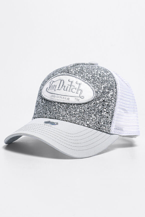 Von Dutch New York Trucker Cap / Snapback | Silver | Damen  | Einheitsgroesse von Von Dutch