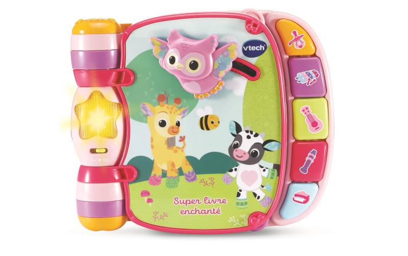 Vtech® Lernspielzeug »Super livre enchanté des Baby loulous rose« von Vtech®