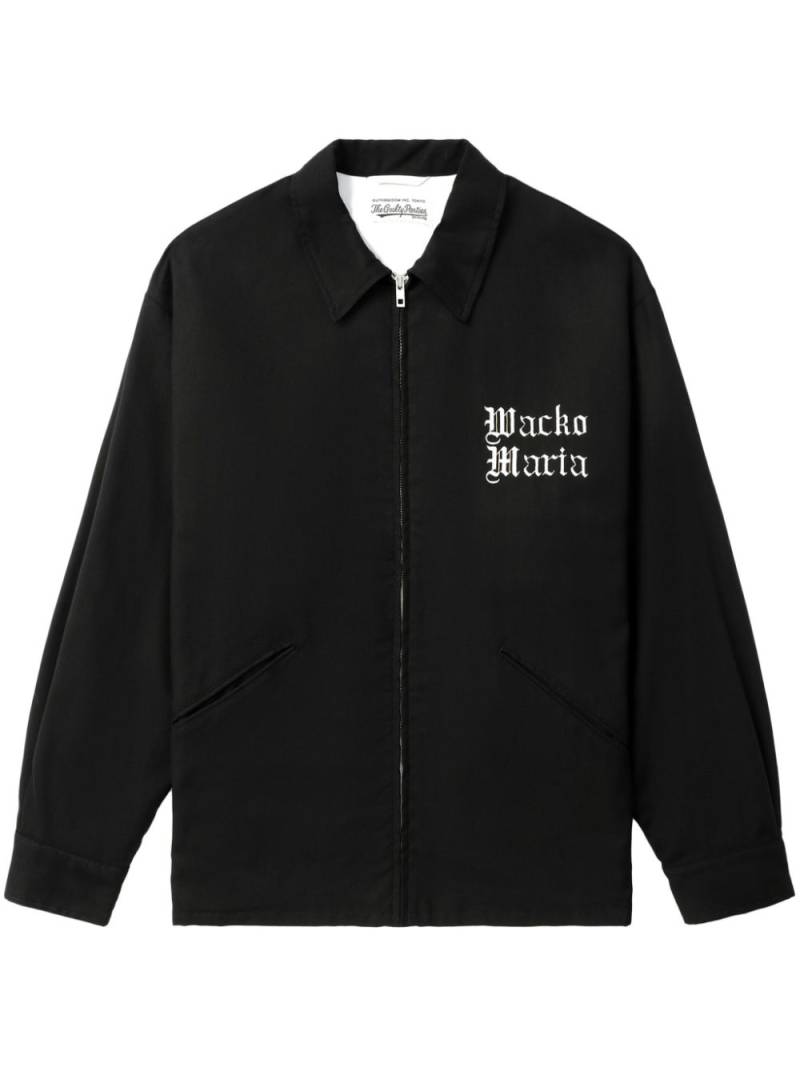 WACKO MARIA embroidered bomber jacket - Black von WACKO MARIA