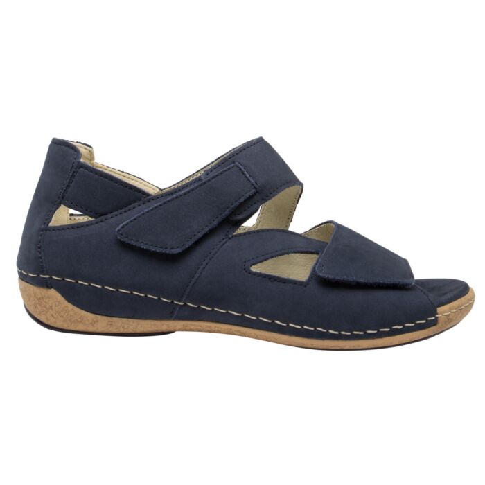 Waldläufer Sandalette für Damen blau von WAL