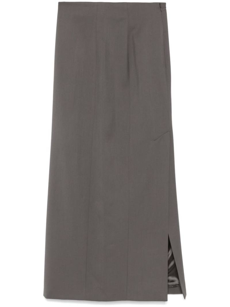 WARDROBE.NYC Column maxi skirt - Grey von WARDROBE.NYC