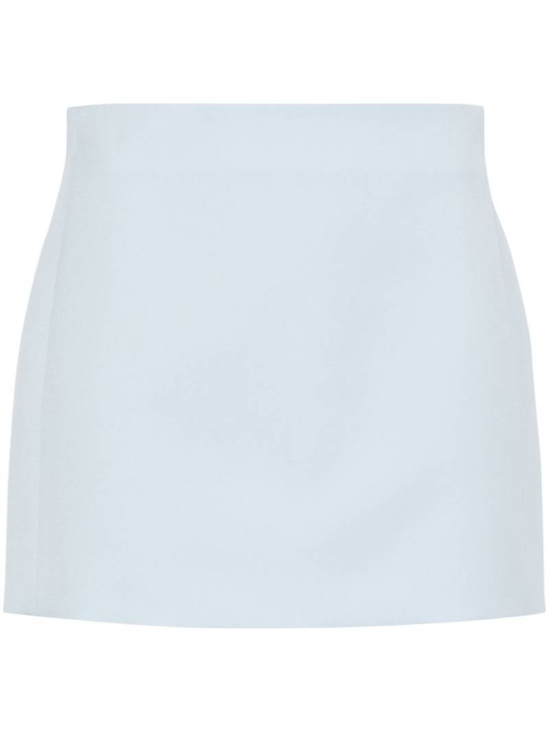 WARDROBE.NYC Column mini skirt - Blue von WARDROBE.NYC