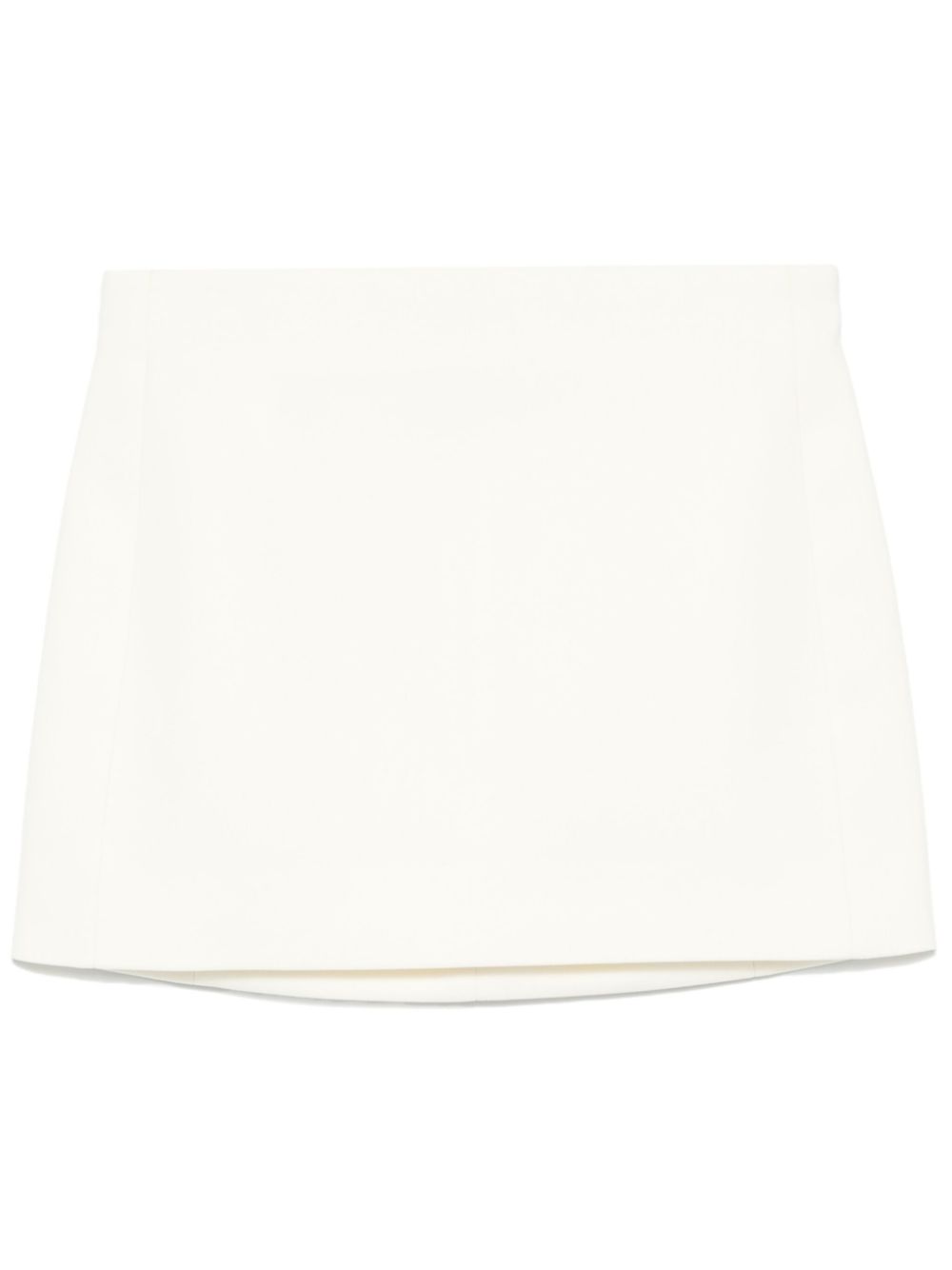 WARDROBE.NYC Column mini skirt - White von WARDROBE.NYC