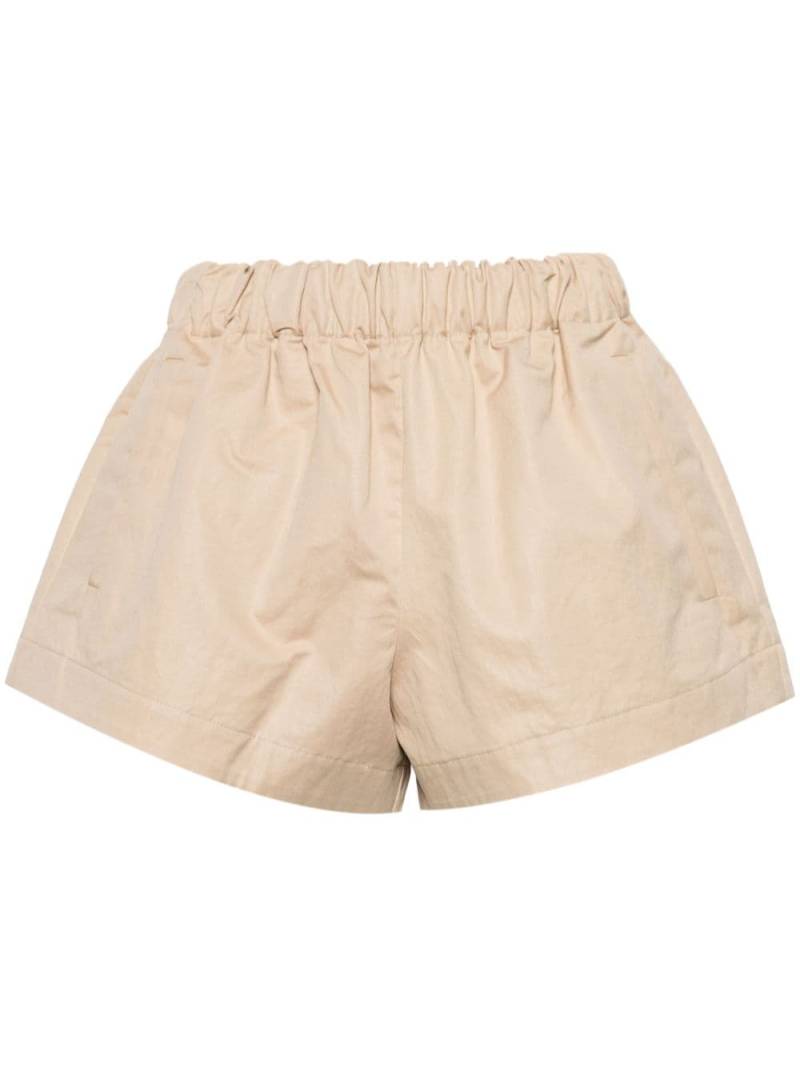 WARDROBE.NYC Drill gabardine shorts - Neutrals von WARDROBE.NYC