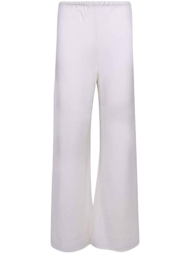 WARDROBE.NYC cropped wide-leg trousers - White von WARDROBE.NYC