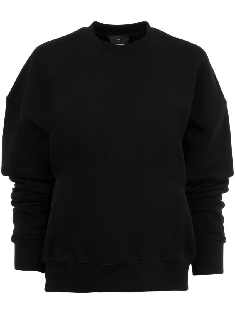 WARDROBE.NYC cotton sweater - Black von WARDROBE.NYC