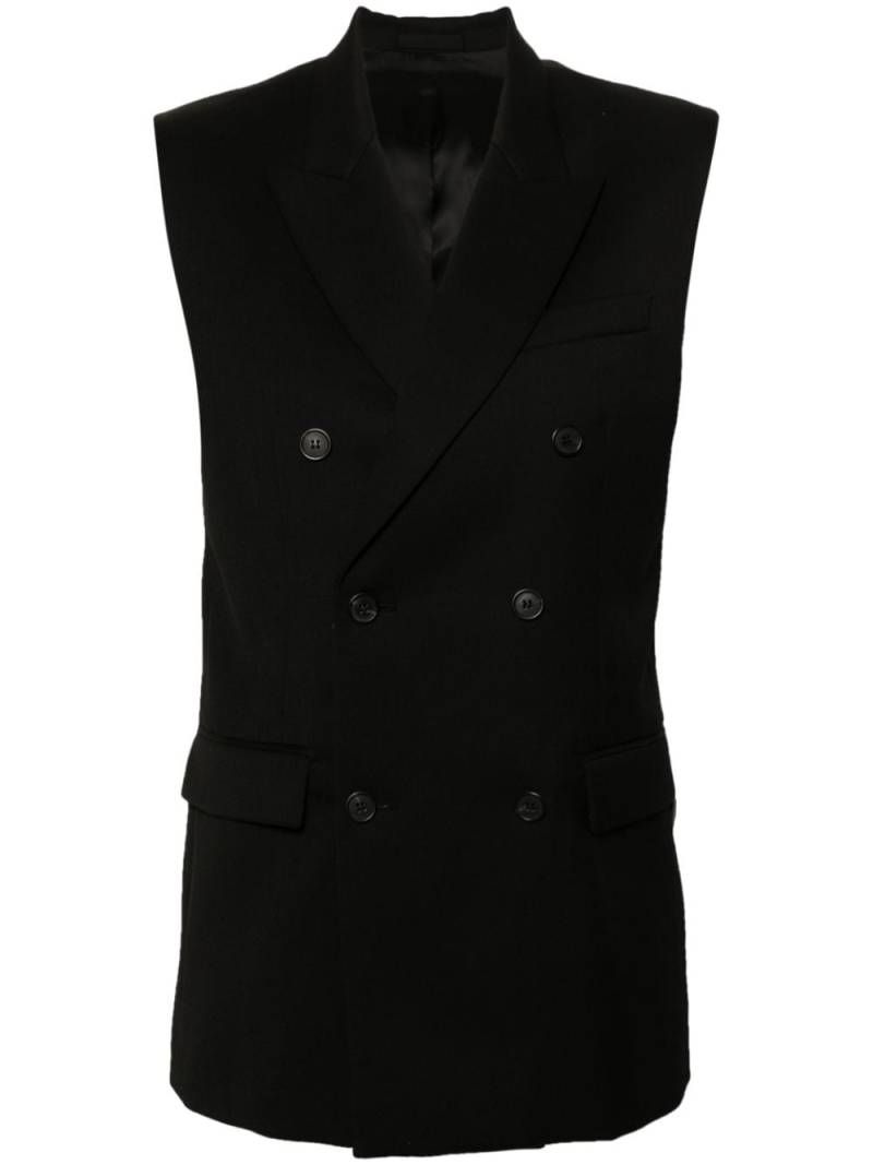 WARDROBE.NYC double-breasted gilet - Black von WARDROBE.NYC