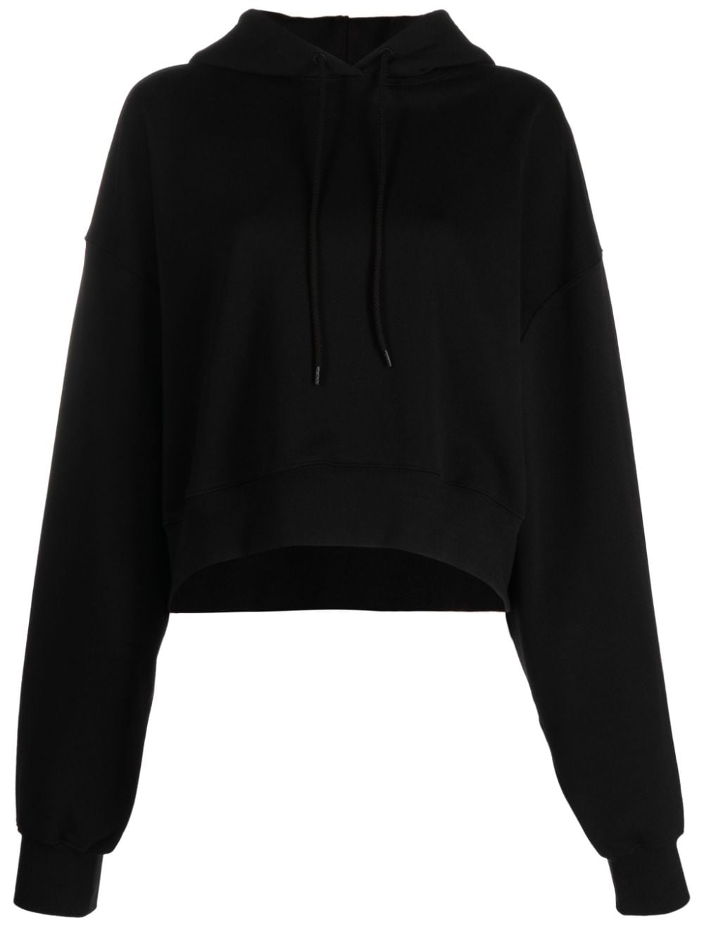 WARDROBE.NYC drawstring cotton hoodie - Black von WARDROBE.NYC