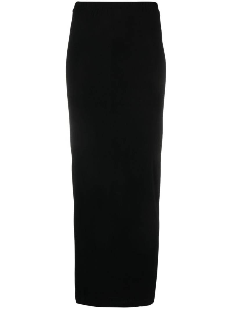 WARDROBE.NYC elasticated-waistband maxi skirt - Black von WARDROBE.NYC