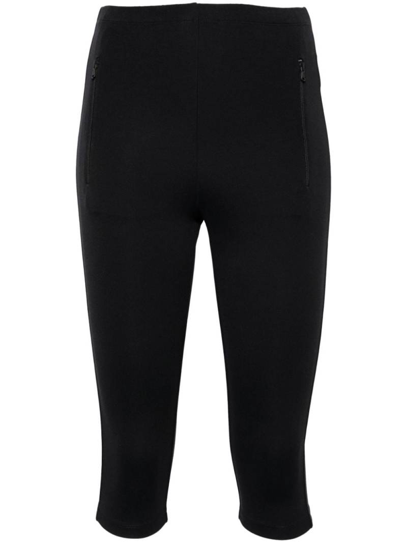 WARDROBE.NYC jersey capri leggings - Black von WARDROBE.NYC