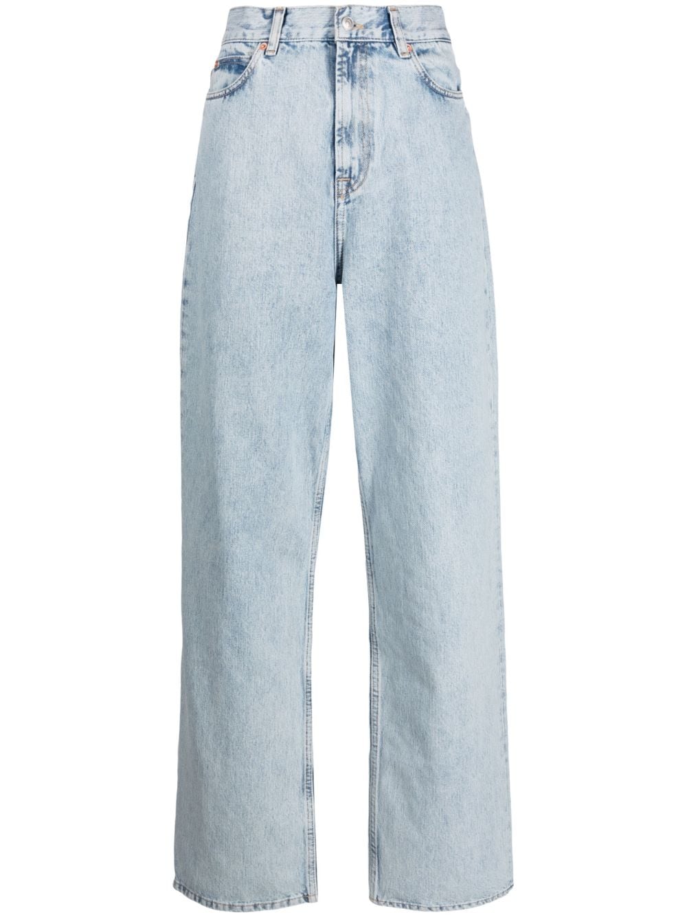 WARDROBE.NYC low-rise straight-leg jeans - Blue von WARDROBE.NYC