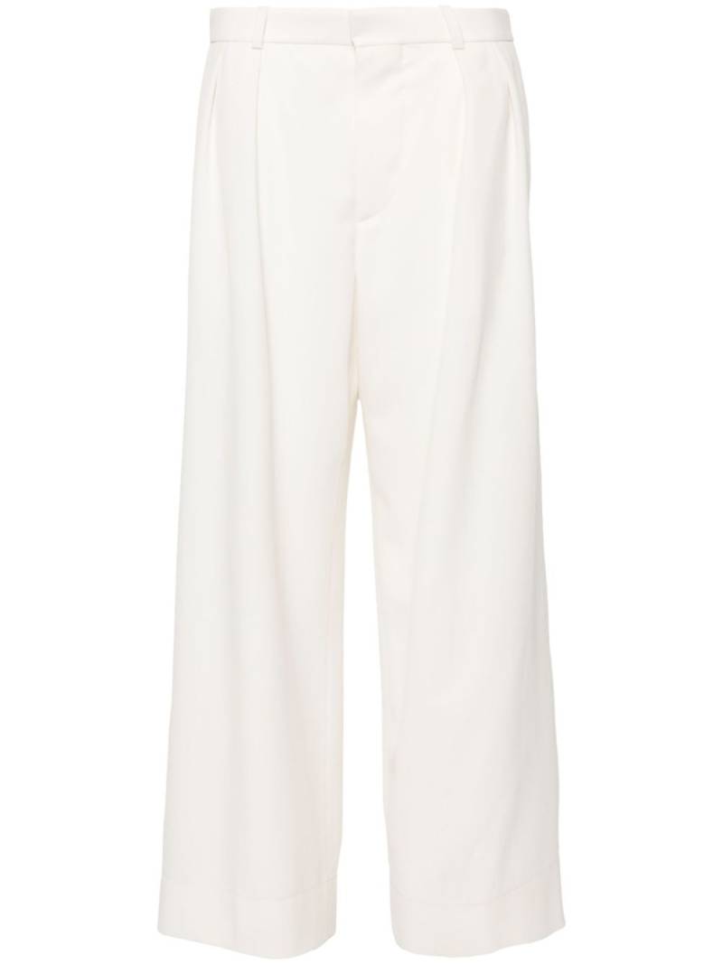 WARDROBE.NYC low-waisted tailored trousers - Neutrals von WARDROBE.NYC