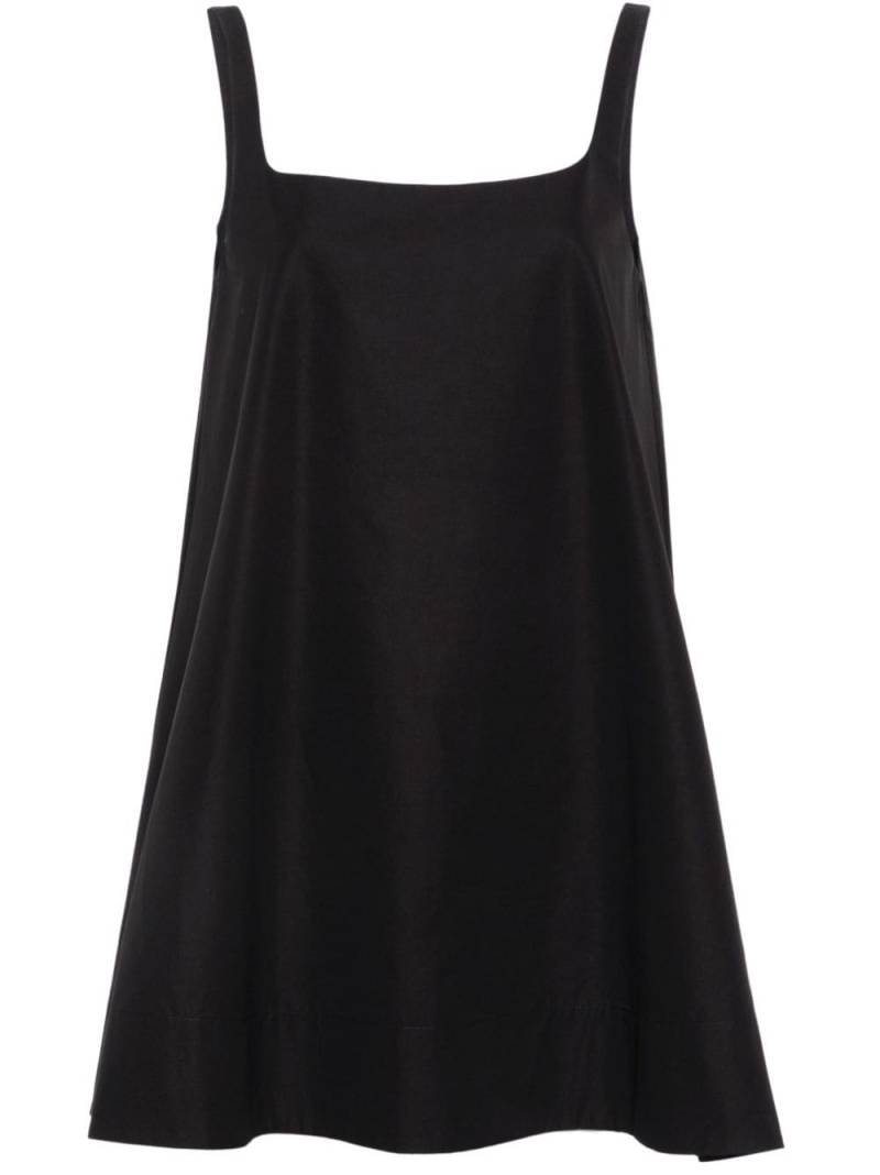 WARDROBE.NYC scoop-back mini dress - Black von WARDROBE.NYC