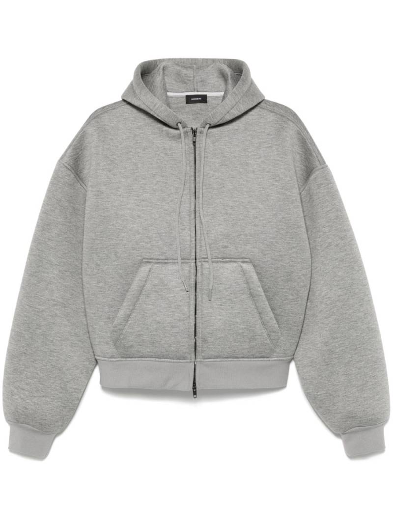 WARDROBE.NYC scuba-jersey hoodie - Grey von WARDROBE.NYC