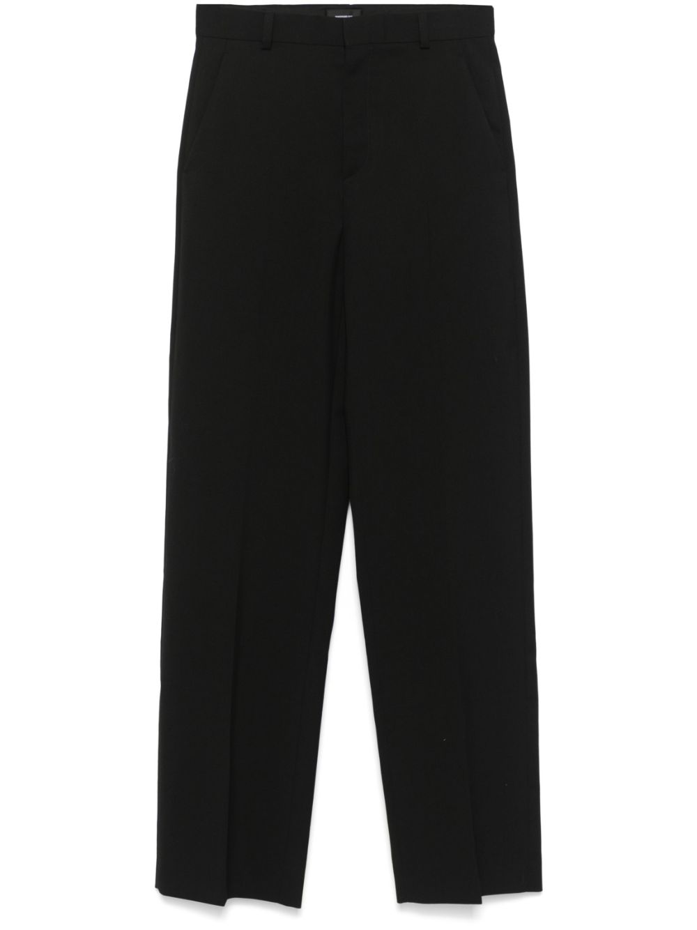 WARDROBE.NYC straight-leg trousers - Black von WARDROBE.NYC