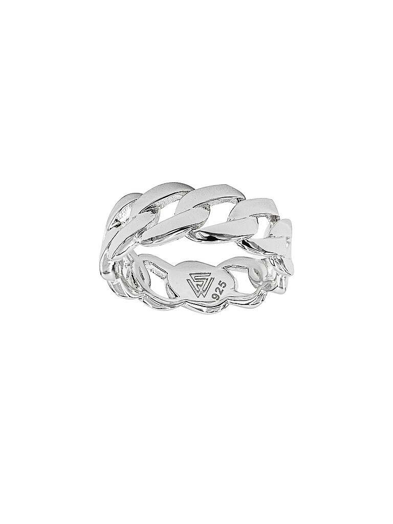 WARPEDSENSE Ring CUBAN Sterlin Silver silber | M von WARPEDSENSE