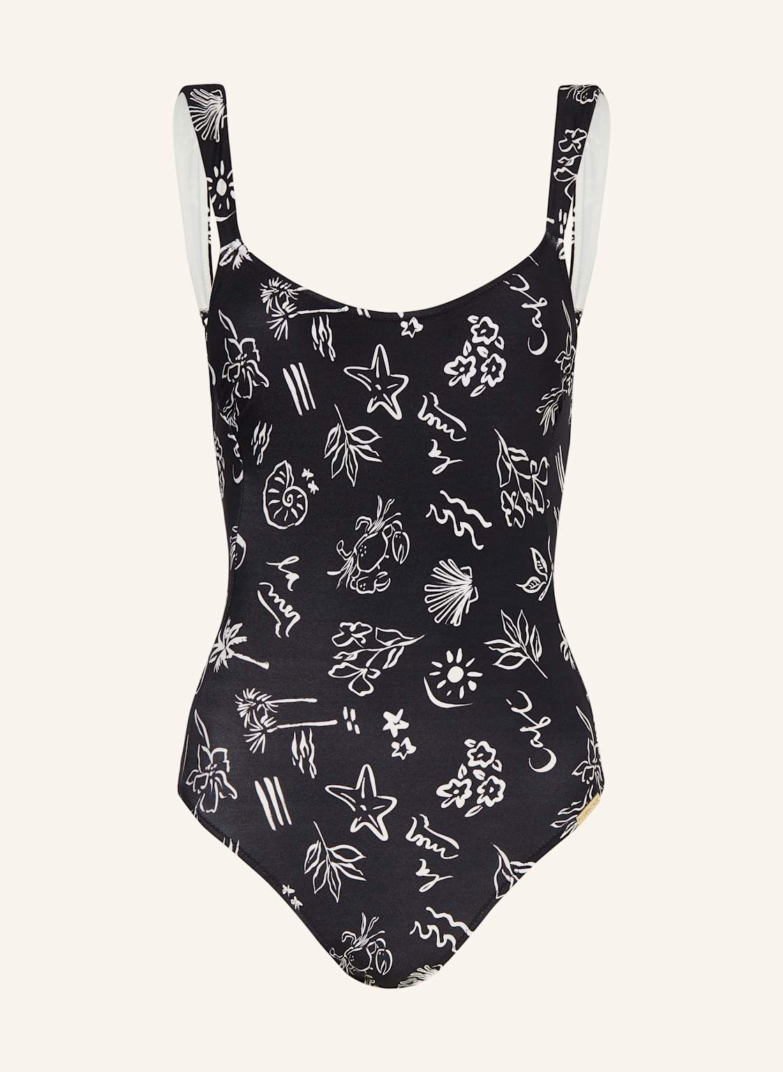 Watercult Badeanzug Café La Mer schwarz Watercult Badeanzug Café La Mer schwarz von WATERCULT