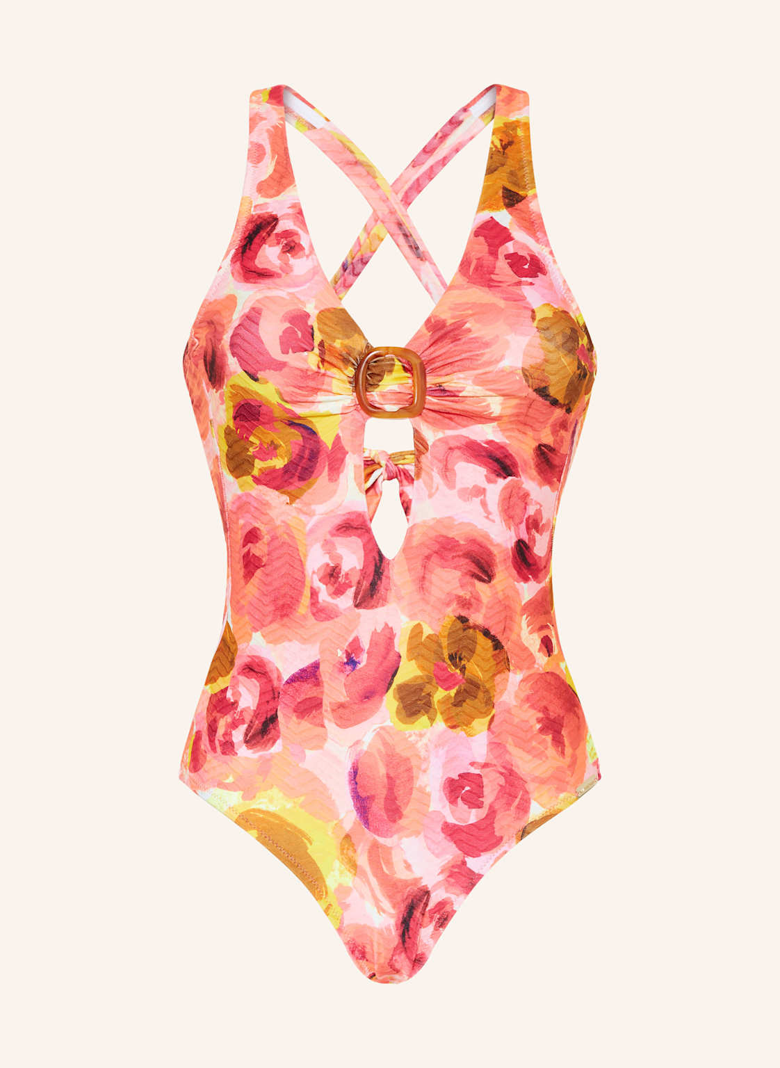 Watercult Badeanzug Euphoric Bloomwave rosa Watercult Badeanzug Euphoric Bloomwave rosa von WATERCULT