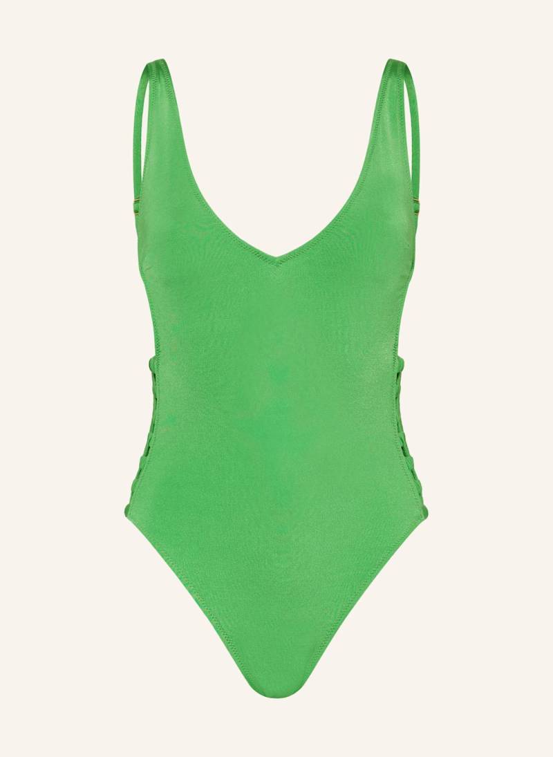 Watercult Badeanzug Shimmering Solids gruen von WATERCULT