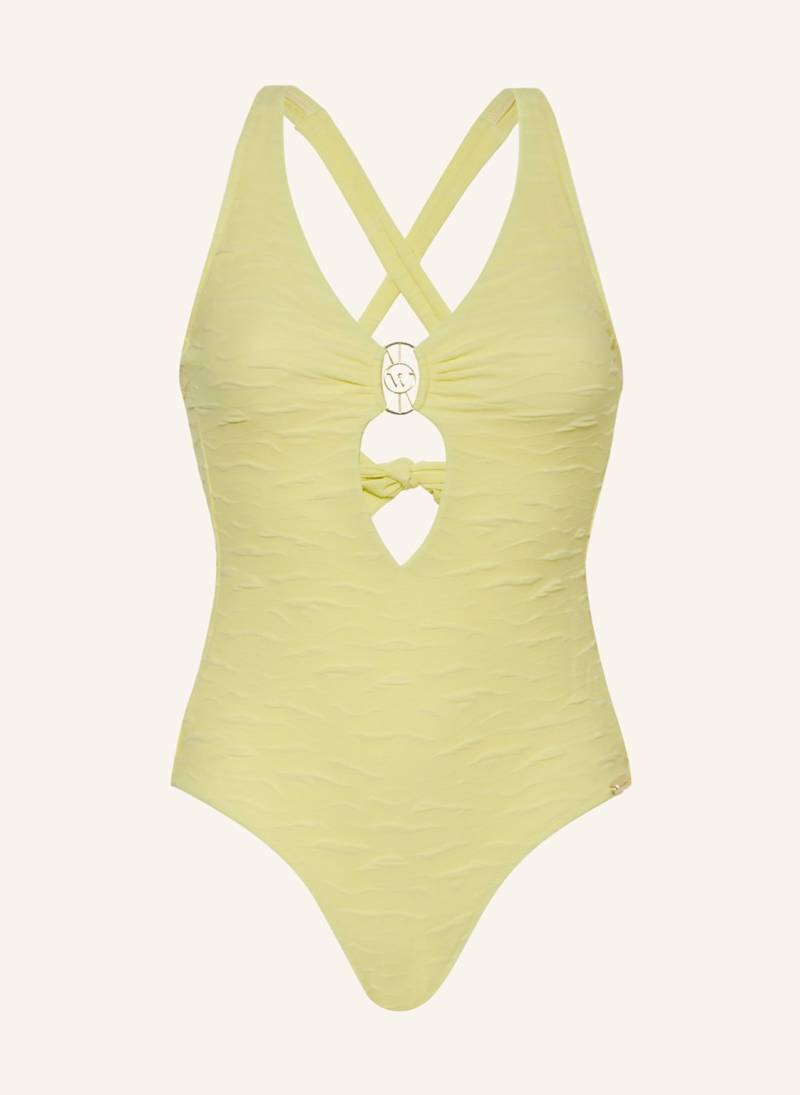 Watercult Badeanzug Tidal Radiance gelb von WATERCULT