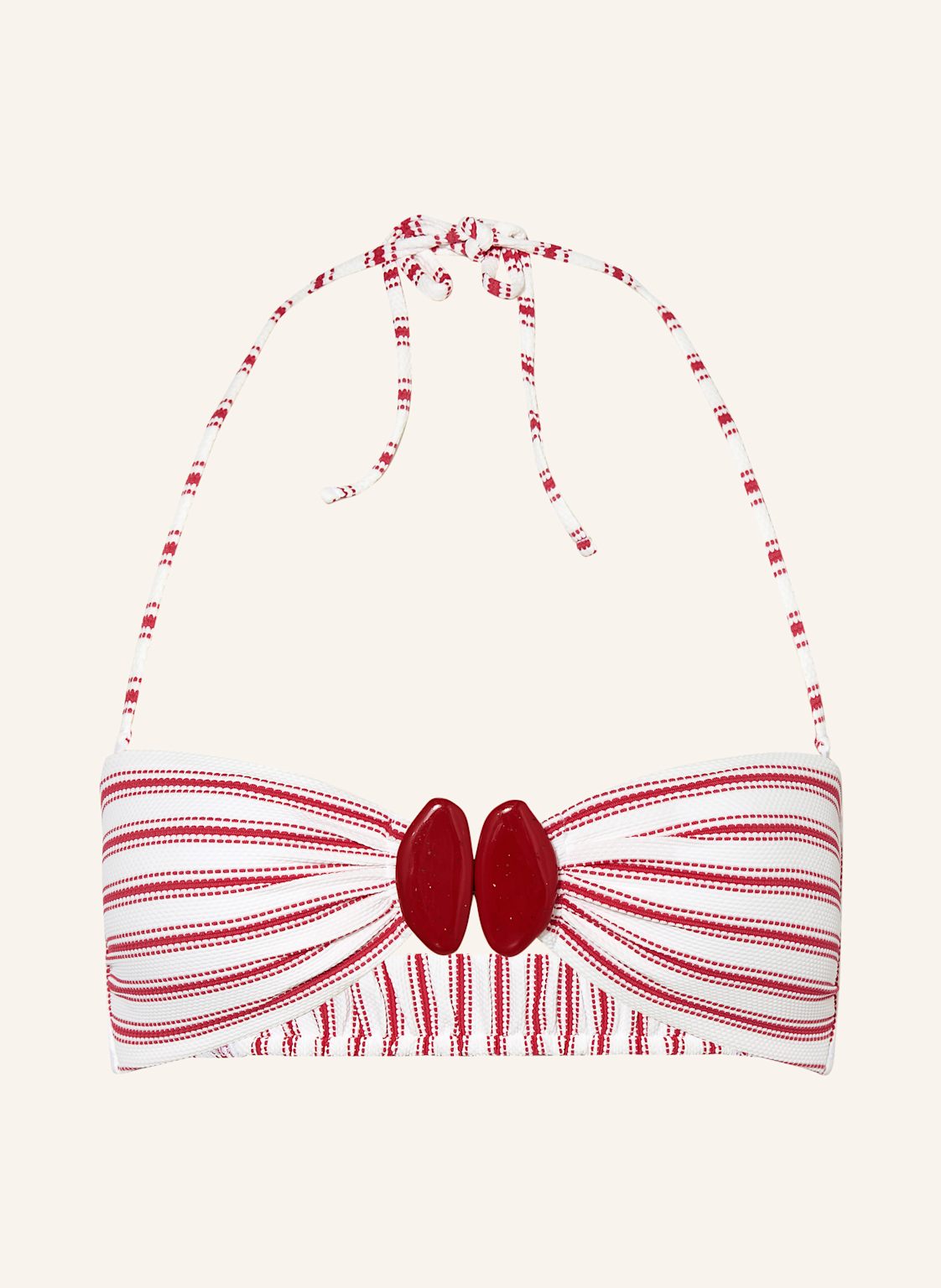 Watercult Bandeau-Bikini-Hose Seaside Splash rot Watercult Bandeau-Bikini-Hose Seaside Splash rot von WATERCULT